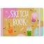 Скетчбук B6 80л "Summer time" 100г/м2, доп.листы крафт, тв. обложка, на резинке, Greenwich Line — 263002 — 2