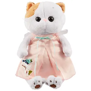 Игрушка мягкая Budi Basa, Ли-Ли в нежно-розовом платье с птичкой, 27см