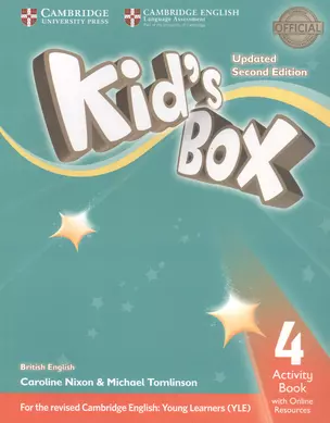 Kids Box. British English. Activity Book 4 with Online Resources. Updated Second Edition — 2960716 — 1