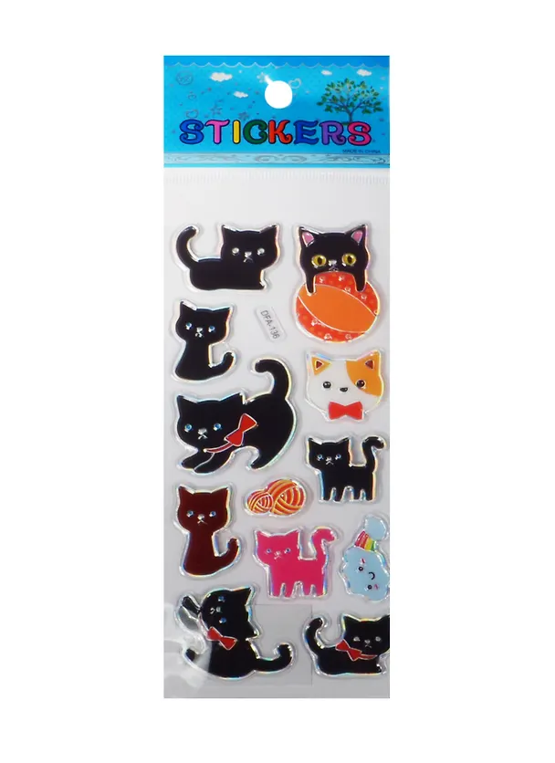 Набор наклеек Коты (DFA-136) 2493869 — 1