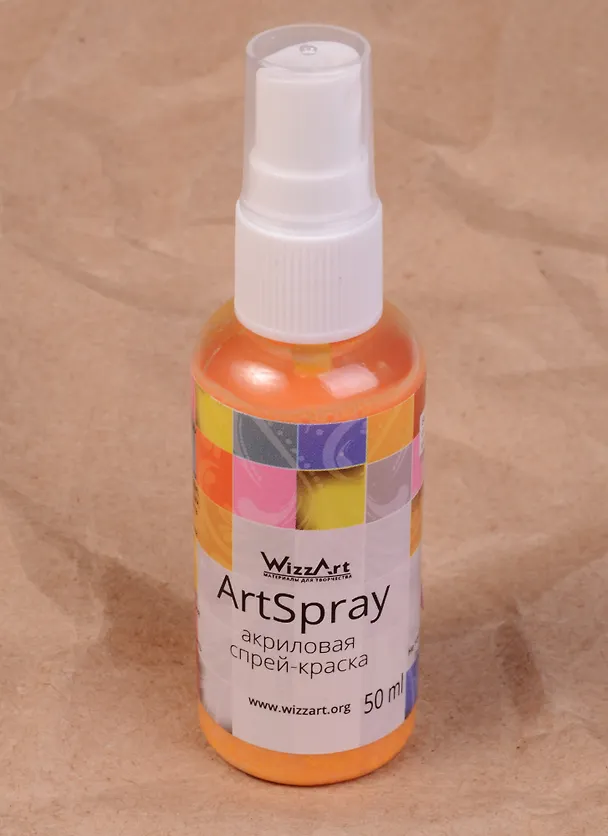 Спрей-краска акриловая ArtSpray Цитрус перламутровый (50 мл) (SR8.50) 2594012 — 1