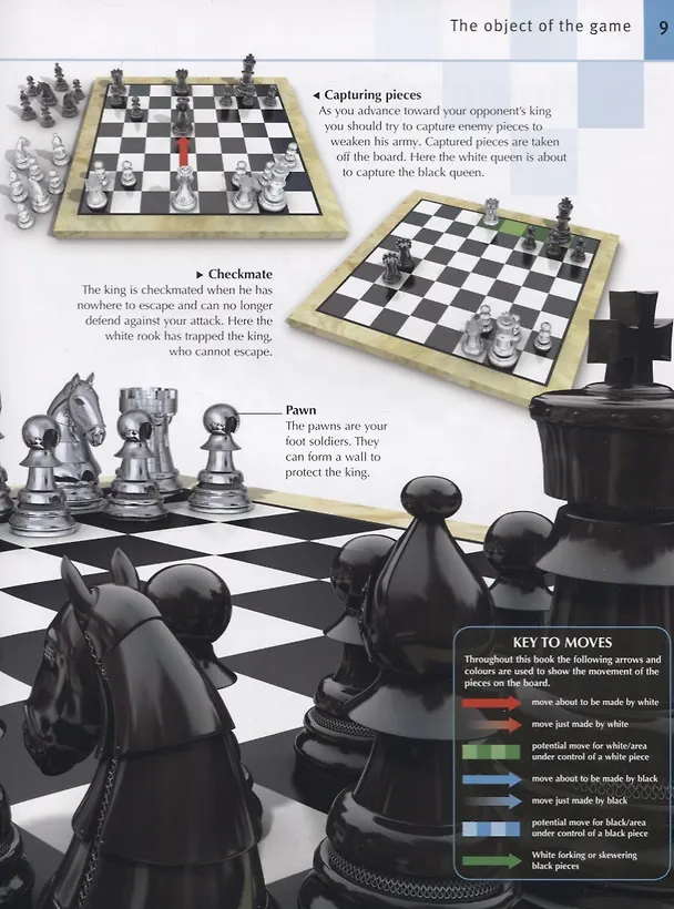 Книга How to Play Chess (with press-out chess pieces and board) (Claire Summerscale) — 4