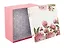Коробка подарочная "Пионы" 15.5*15.5*6.5, картон — 3040596 — 2