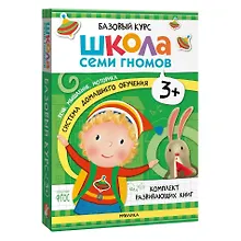 Школа Семи Гномов. Базовый курс. Комплект развивающих книг. ФГОС (6 книг+развивающие игры)