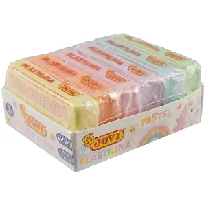 Пластилин «Jovi pastel», 6 цветов, 300 гр