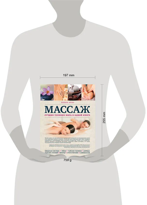 Книга Массаж. Лучшие техники мира в одной книге (Изабель Бруно) — 4
