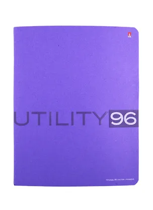 Тетрадь в линейку Альт, Utility, 96 листов, в ассортименте 255070