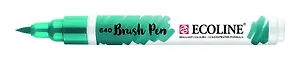 Маркер акварельный Royal Talens Ecoline кисть  №640 Синевато-зеленый new
