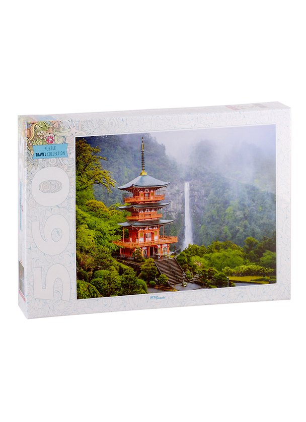 Пазл Пагода у водопада Step puzzle 560 эл. 50х34,5см. 78094 2791358 — 1