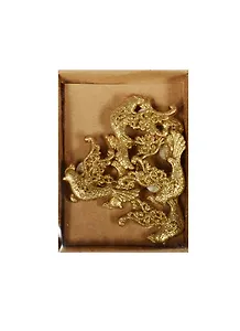 Набор полимерных украшений Позолоченные птицы (SCB4420012) (6шт/уп) (12+) (упаковка) (Scrap Berry