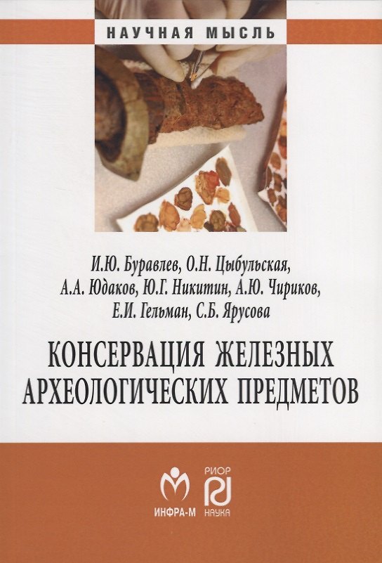 Книга Консервация железных археологических предметов. Монография (Игорь Буравлев) — 1