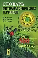 Словарь фитоанатомических терминов. — 2122334 — 1