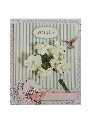 Цветок вишни молочный (0072-3) (букетик) (1шт.) (упаковка) 2430301