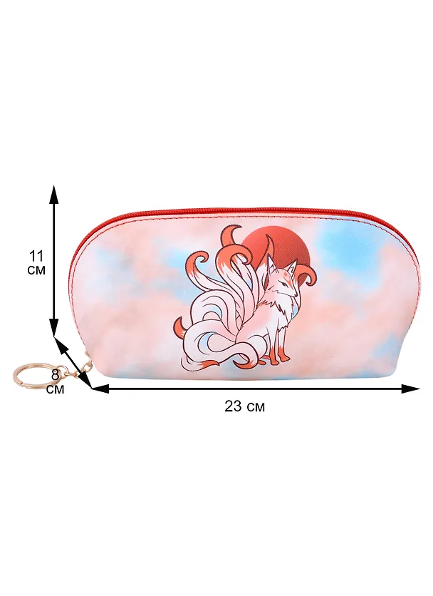 Косметичка Аниме Японская Лисичка Кицунэ (PU) (11х23) (ПВХ бокс) (12-07248-614) 2952572 — 2