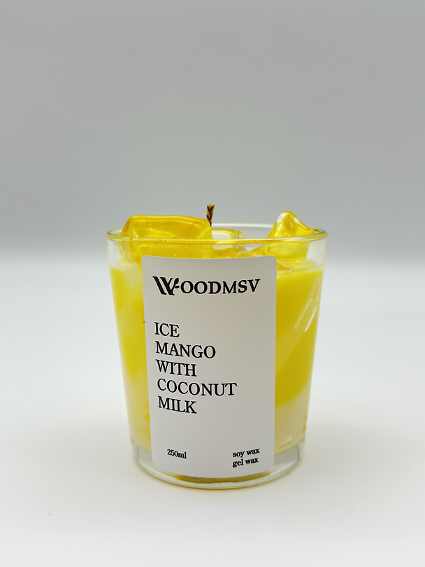 Свеча ароматическая «Ice mango with coconut milk» (250мл) 3147928 — 1
