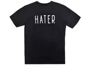 Футболка Hater (черная) (текстиль) (one size) (ФЧ2021-005) — 2874654 — 1