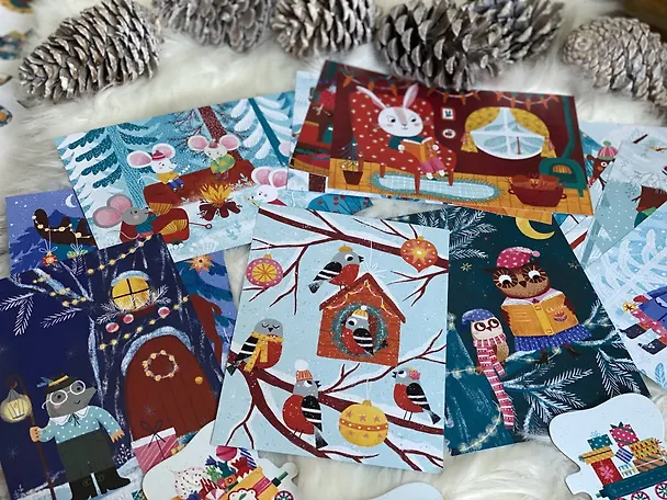Книга В лес приходит Новый год! Адвент-календарь для малышей (Светлана Шендрик) — 8