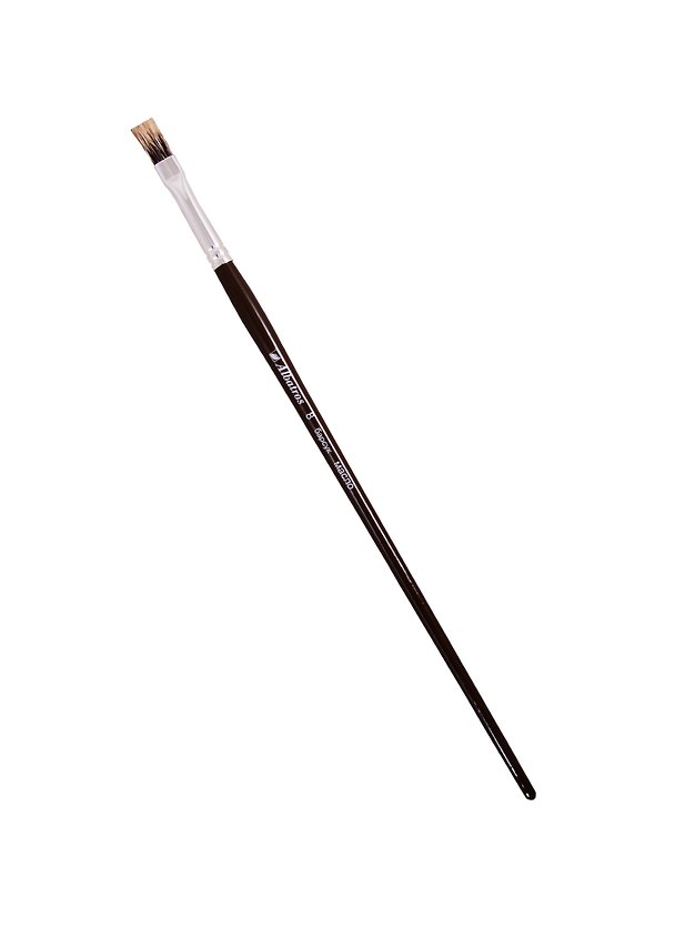 Кисть Художник из волоса барсука, плоская №8 257618 — 1
