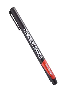 Маркер перманентный Berlingo, Multiline PE100, черный 1 мм