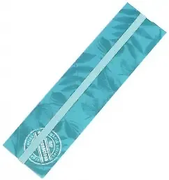 Закладка картонная для книг Эко (бирюза) 17*4,5см, с резинкой 42857