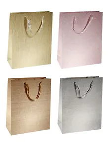 Пакет подарочный бумажный А3 42*32*11.5 "Текстура", нейтр., мат. ламинат, Kairui