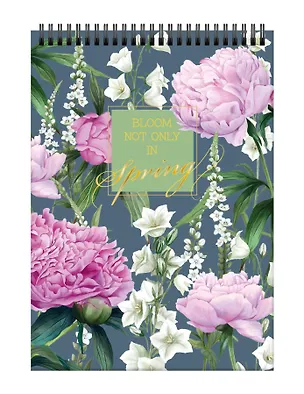 Блокнот А5 80л "La Fleur. Spring" гребень 3149494
