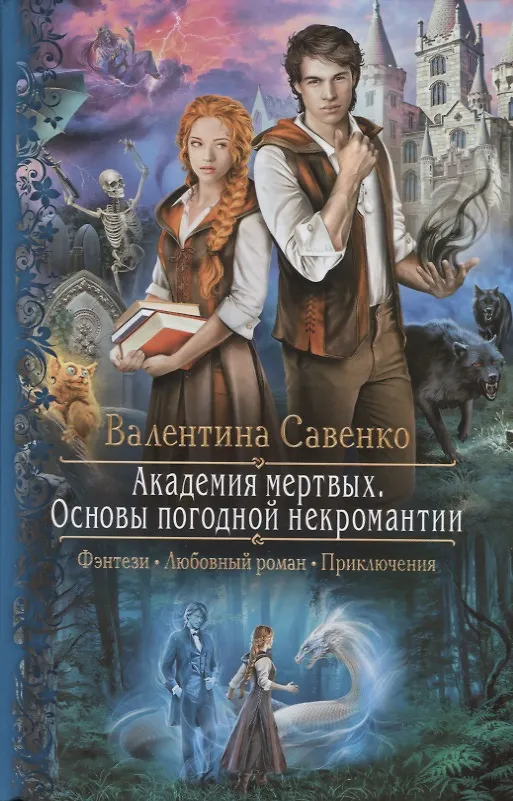Книга Академия мертвых Основы погодной некромантии (РФ) Савенко (Валентина Савенко) — 1