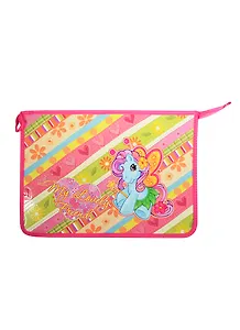 Папка для тетрадей А4 "Пони" на молнии, Канцбург