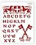 Трафарет пластиковый многоразовый Алфавит Ключи (20х25) (А006) — 2284496 — 1