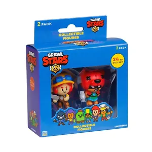 Коллекционные фигурки Brawl Stars, Нита и Джесси, (5см), (BRW2015C)