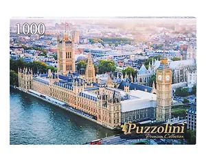 Пазл  Puzzolini 1000 эл. Вестминстерский Дворец И Биг-Бен Gipz1000-7712