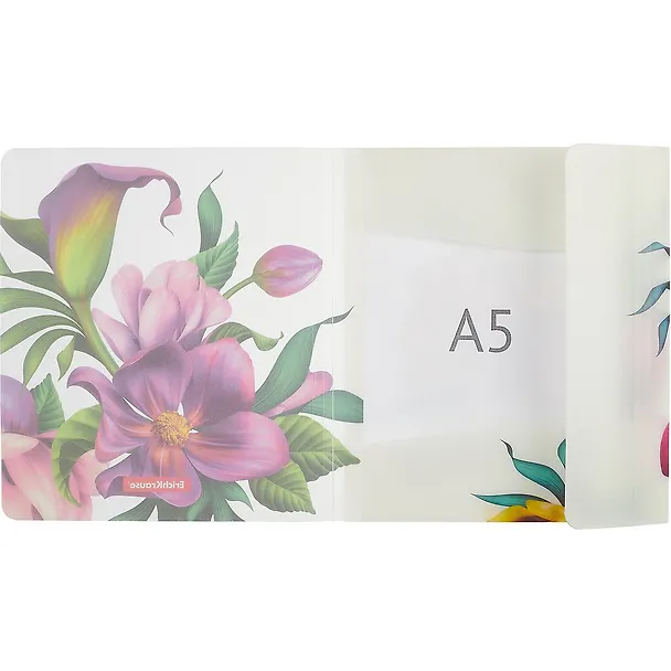 Папка на резинке A5+ "Tropical Flowers" пластик, Erich Krause 259301 — 3