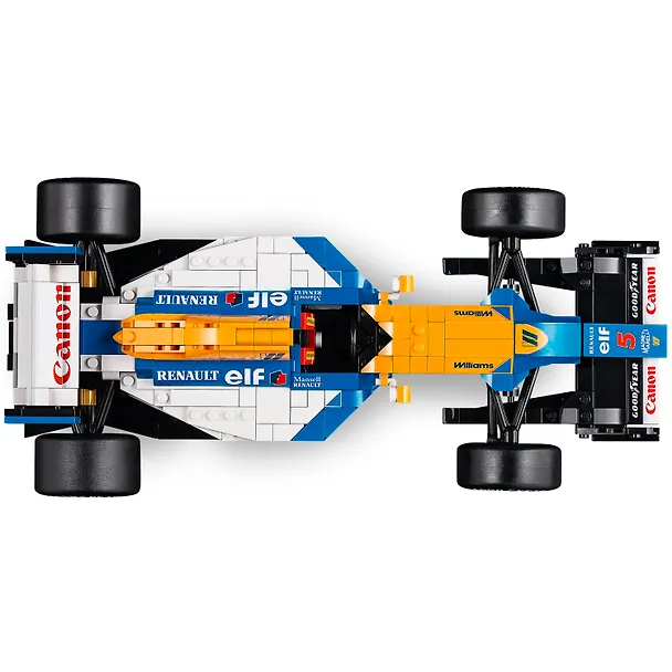 LEGO Icons: Гоночный автомобиль Williams Racing FW14B и Найджел Мэнселл, 799 деталей (10353) 3126521 — 7