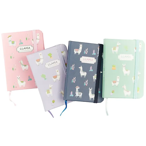 Записная книжка «Llama pattern» А6, 80 листов в клетку, в ассортименте 249400 — 4