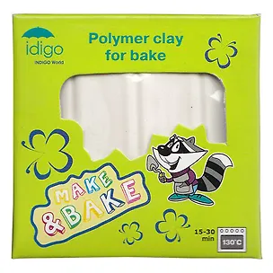 Полимерная масса для моделирования цвет белый (58г) (sm55801) 2281601