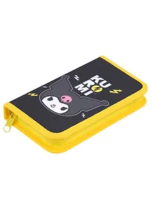 Пенал "Kuromi", черно-желтый