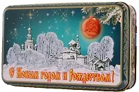 Чай Подарочная шкатулка "Рождественская" (60гр) (140107)