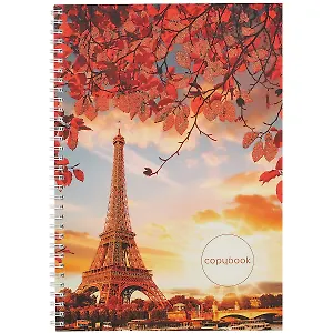 Тетрадь в клетку Unnika, "Романтика Парижа", А4, 96 листов