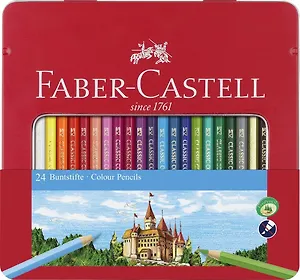Карандаши цветные Faber-Castell, 24 цвета