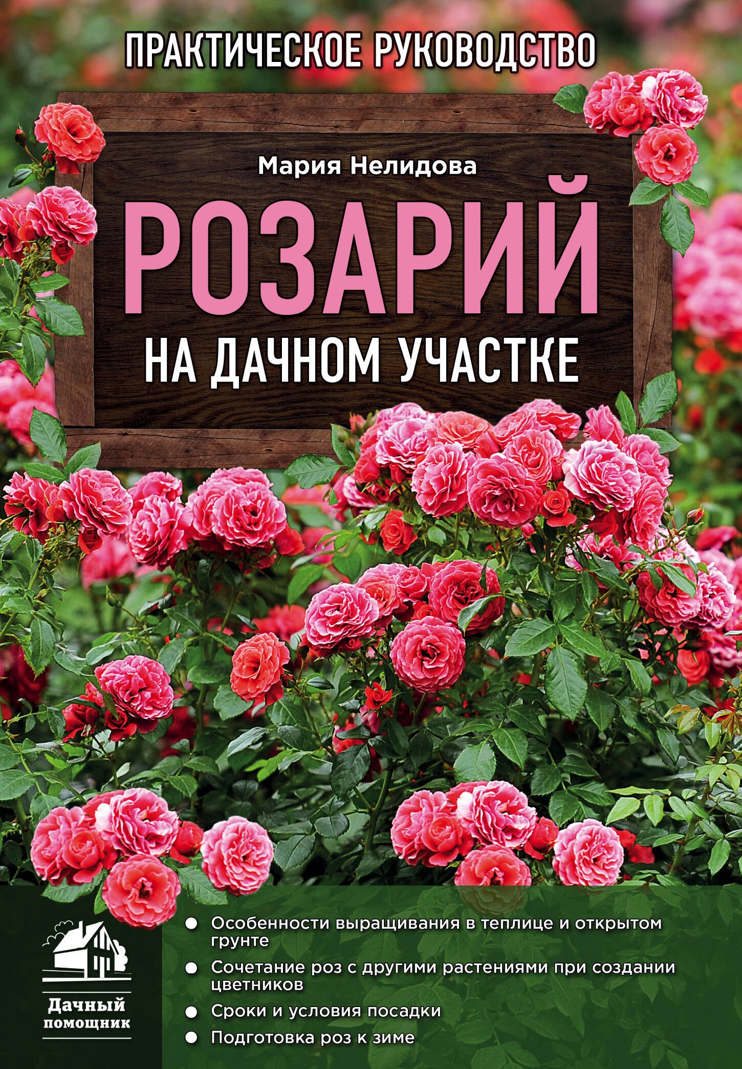 

Розарий на дачном участке