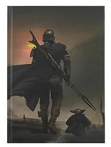 Скетчбук А5 48л "Звёздные войны. Мандалорец и Грогу" тв.обложка