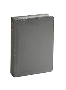 Ежедневник недат. А6 152л "Classic" серый, иск.кожа, поролон, тон.бумага, справ.мат-лы, ляссе, Listoff