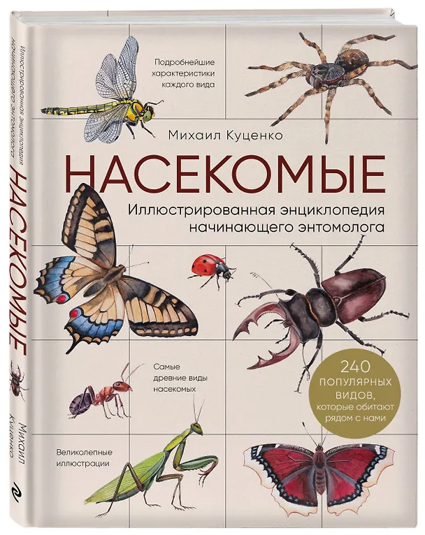 Книга Насекомые. Иллюстрированная энциклопедия начинающего энтомолога (Михаил Куценко) — 4