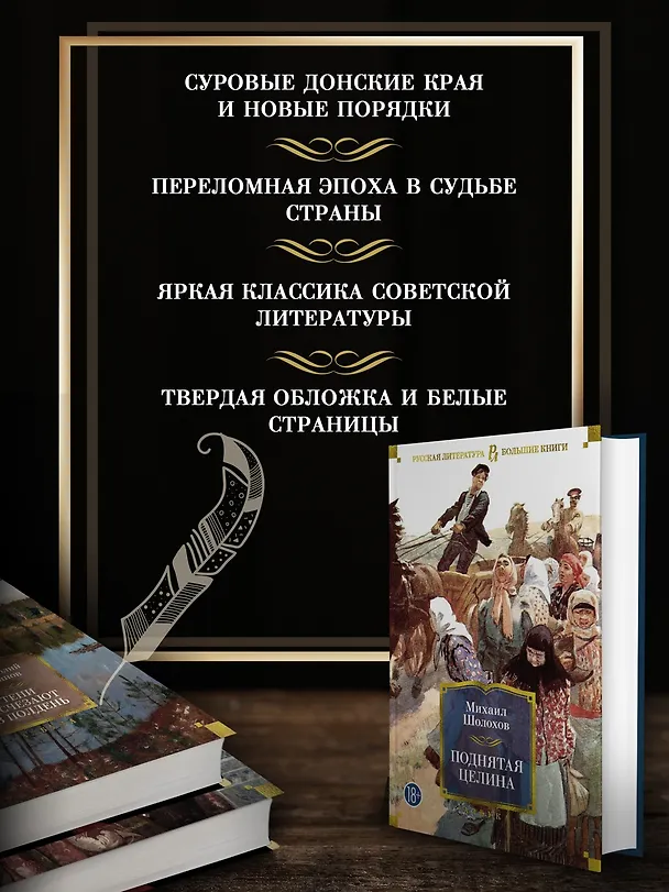 Книга Поднятая целина (Михаил Шолохов) — 5