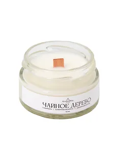 Свеча ароматическая в стеклянной баночке Чайное дерево (50 мл) (439004790) (AromaWax)