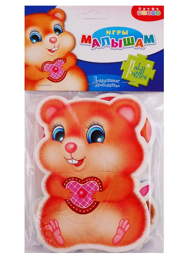 Игровой набор, Мягкие пазлы Домашние любимцы 3398 2723169 — 1