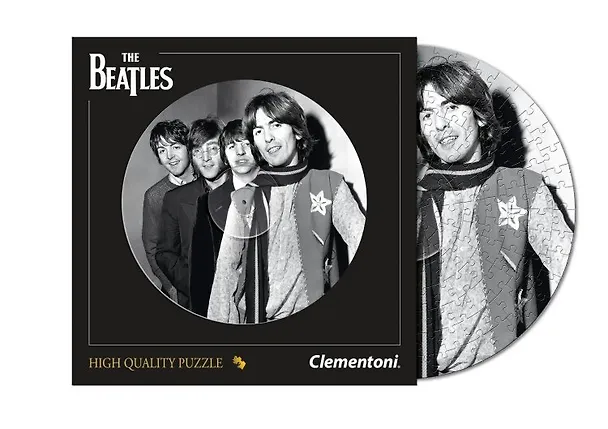 Паззл Clementoni The Beatles пластинки 212 эл. Helter Skelter арт. 21401 2431656 — 1