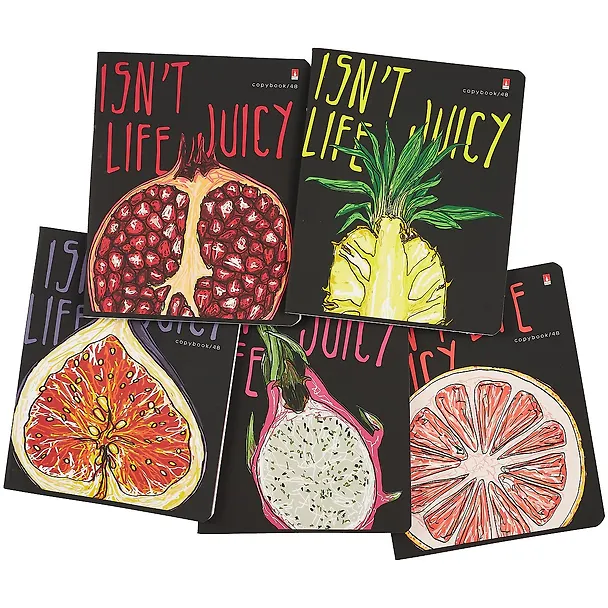 Тетрадь общая «Juicy Life», 48 листов в клетку, А5, в ассортименте - Альт 258477 — 7