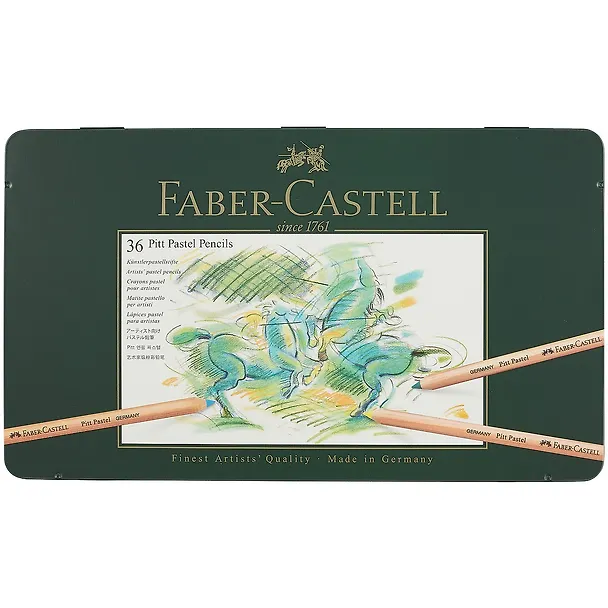 Пастельные карандаши «Pitt», Faber-Castell, 36 цветов 219429 — 1