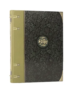 Книга Жизнь и ловля пресноводных рыб Л. Сабанеева. Коллекционное иллюстрированное издание на бумаге премиум-класса в инкрустированном переплете ручной работы с четырьмя видами тиснения и украшенным обрезом. Уникальный тираж 5 экземпляров (Леонид Сабанеев)